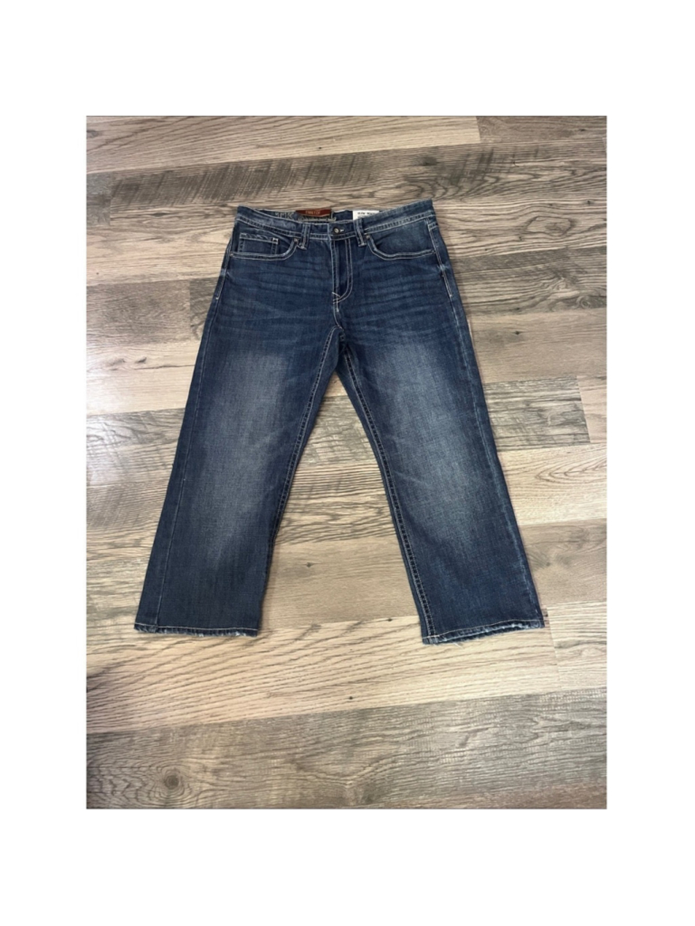 T.K. Axel NWT slim boot stretch denim jeans men's 34x30